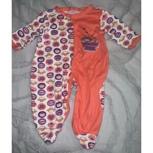 Duck Duck Goose Tea Time  Monkey Footed‎ 3-6 M One Piece